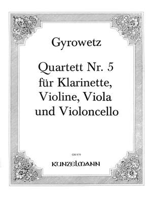 Gyrowetz, Adalbert: Quartett Nr.5 Es-Dur