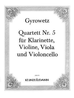 Gyrowetz, Adalbert: Quartett Nr.5 Es-Dur