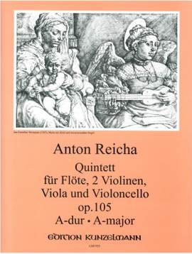 Reicha, Anton: Quintett op. 105 für Flöte und Streichquartett A-Dur