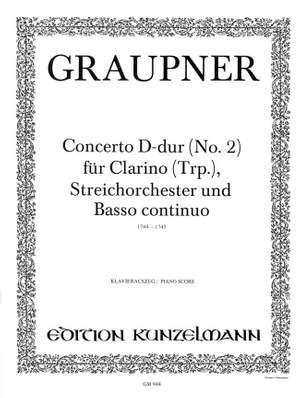 Graupner, Christoph: Konzert Nr. 2 für Trompete D-Dur