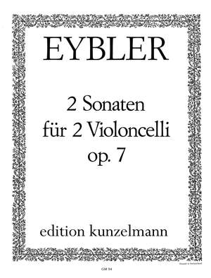 Eybler, Joseph: 2 Sonaten  op. 7