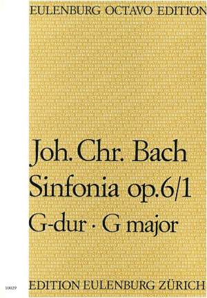 Bach, Johann Christian: Sinfonia G-Dur op. 6/1