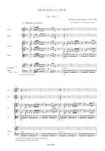 Bach, Johann Christian: Sinfonia G-Dur op. 6/1 Product Image
