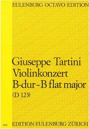 Tartini, Giuseppe: Konzert für Violine B-Dur D 123