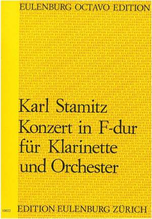 Stamitz, Carl: Konzert für Klarinette F-Dur