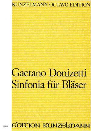 Donizetti, Gaetano: Sinfonia für Bläser