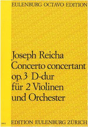 Reicha, Joseph: Concerto concertant für 2 Violinen D-Dur op. 3