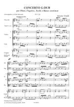 Vivaldi, Antonio: Konzert für Oboe und Fagott G-Dur op. 42/3 PV 129 Product Image