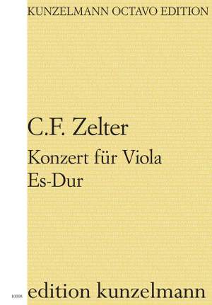 Zelter, Carl Friedrich: Konzert für Viola Es-Dur