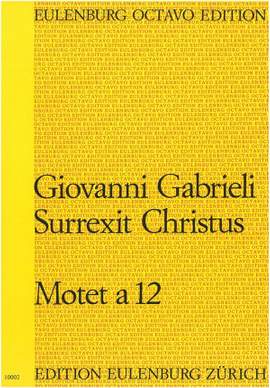 Gabrieli, Giovanni: Surrexit Christus