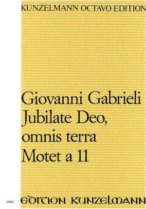 Gabrieli, Giovanni: Jubilate Deo, omnis terra