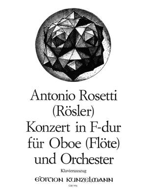 Rosetti, Antonio: Konzert für Oboe (Flöte) F-Dur Murray C28