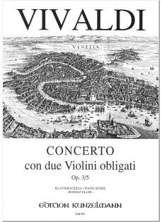 Vivaldi, Antonio: Konzert für 2 Violinen A-Dur op. 3/5