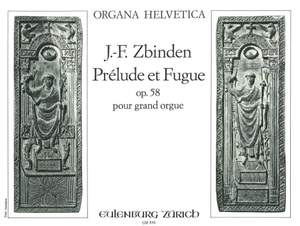 Zbinden, Julien Francois: Prélude et Fuge  op. 58