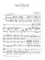 Joplin, Scott: 6 Ragtimes für Violine und Klavier - Band II Product Image