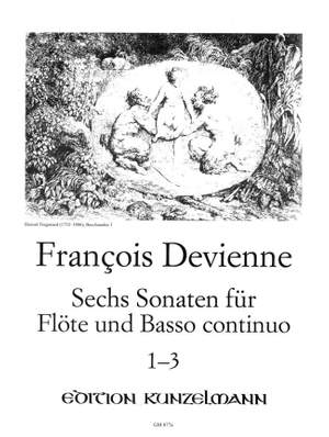 Devienne, François: Sonaten für Flöte und Basso continuo 1-3
