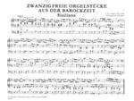 20 freie Orgelstücke aus der Barockzeit Product Image
