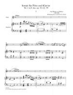 Weber, Carl Maria von: Sonaten für Flöte und Klavier  op. 10/1-3 Product Image