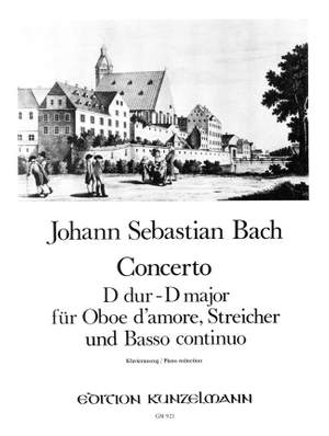 Bach, Johann Sebastian: Konzert für Oboe d'amore D-Dur BWV 1053