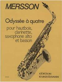 Mersson, Boris: Odyssée à quatre  op. 40