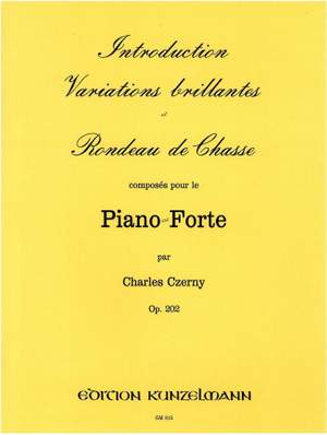 Czerny, Carl: Introduktion, Variationen und Rondo für Klavier  op. 202