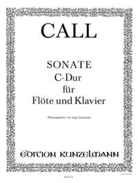 Call, Leonhard von: Sonate für Flöte und Klavier C-Dur