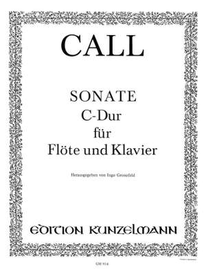 Call, Leonhard von: Sonate für Flöte und Klavier C-Dur