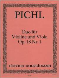 Pichl, Wenzeslaus: Duo für Violine und Viola  op. 18/1