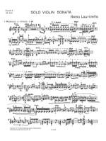 Lauricella, Remo: Sonate für Violine solo Product Image