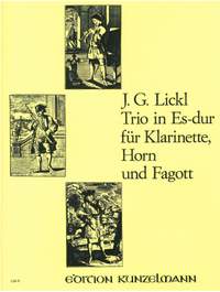 Lickl, Johann Georg: Trio Es-Dur