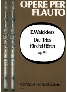 Walkiers, Eugène: 3 Trios für 3 Flöten  op. 93