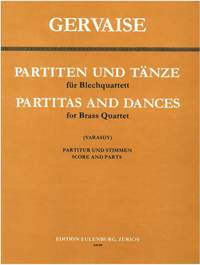Gervaise, Claude: Partiten und Tänze