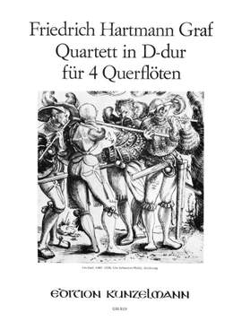 Graf, Friedrich Hartmann: Quartett für 4 Querflöten D-Dur