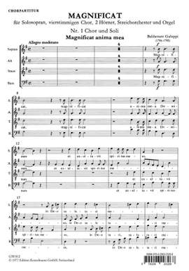 Galuppi, Baldassare: Magnificat