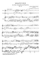 Dussek, Johann Ludwig: Sonate für Flöte, Violoncello und Klavier F-Dur Product Image