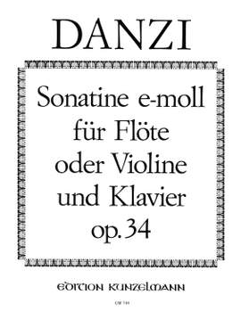 Danzi, Franz: Sonatine e-Moll op. 34