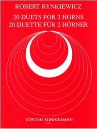 Rynkiewicz, Robert: 20 Duette für 2 Hörner