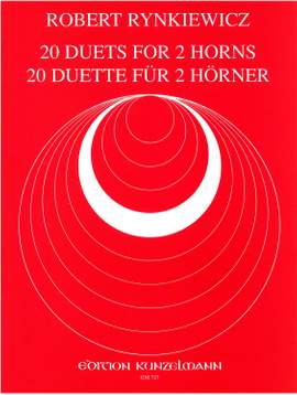 Rynkiewicz, Robert: 20 Duette für 2 Hörner