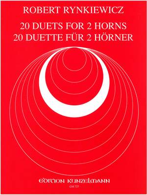 Rynkiewicz, Robert: 20 Duette für 2 Hörner