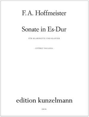 Sonata in E flat for clarinet & piano