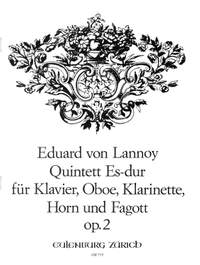 Lannoy, Eduard von: Quintett Es-Dur op. 2/1