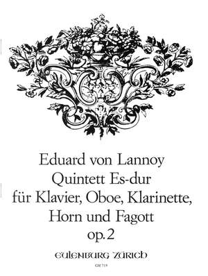 Lannoy, Eduard von: Quintett Es-Dur op. 2/1