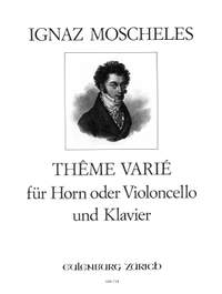 Moscheles, Ignaz: Thême varié