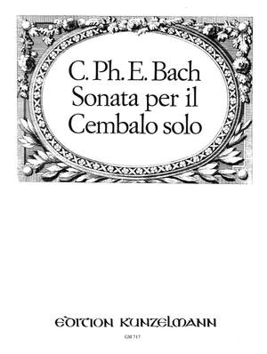 Bach, Carl Philipp Emanuel: Sonate  Wtq 60