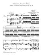 Czerny, Carl: Introduktion, Variationen und Finale C-Dur op. 80 Product Image