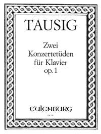 Tausig, Carl: 2 Konzertetüden  op. 1