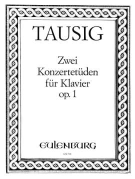 Tausig, Carl: 2 Konzertetüden  op. 1