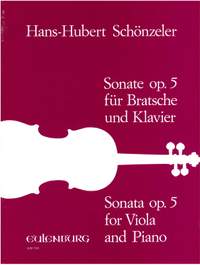 Schönzeler, Hans-Hubert: Sonate  op. 5