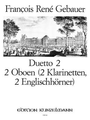Gebauer, René: Duett Nr. 2 für 2 Oboen
