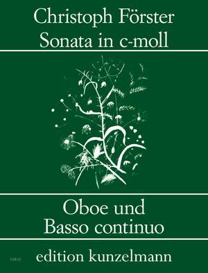 Förster, Christoph: Sonata c-Moll